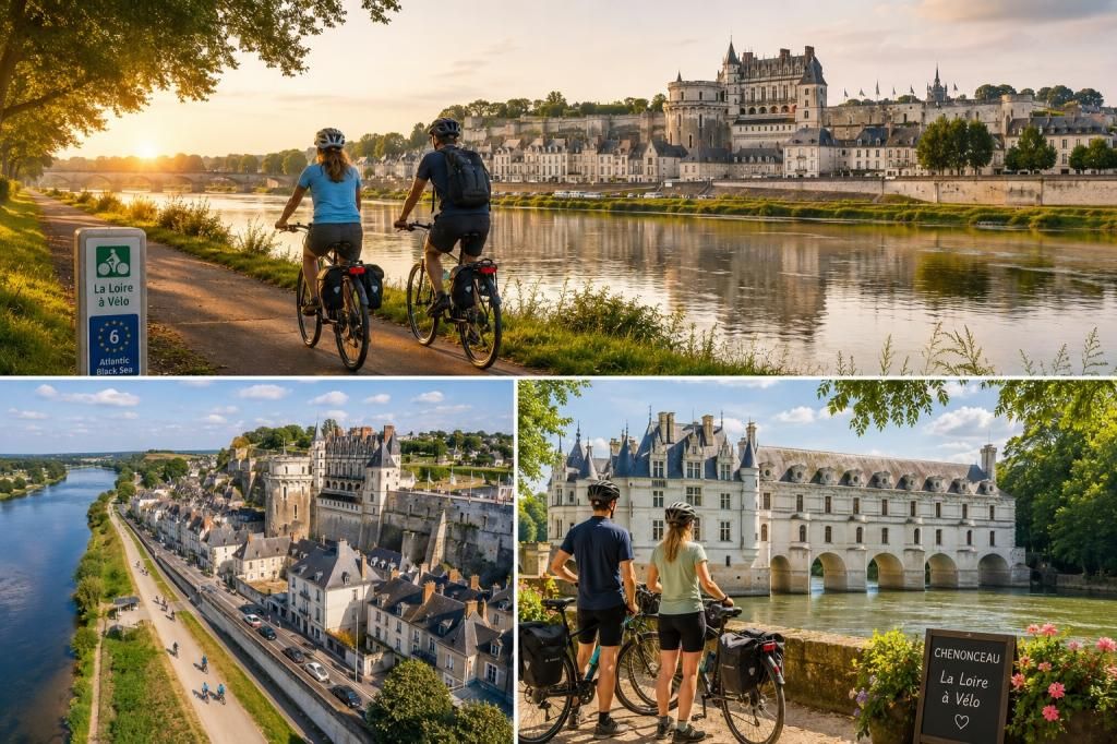 La Loire à Vélo au départ d'Amboise : itinéraires, boucles et étapes incontournables